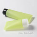 Crema di crema di plastica glassata con crema solare cosmetica a crema solare